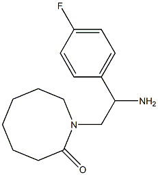 1-[2-amino-2-(4-fluorophenyl)ethyl]azocan-2-one|