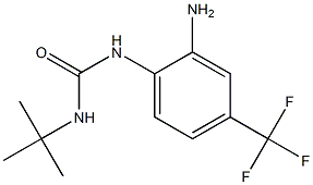 1-[2-amino-4-(trifluoromethyl)phenyl]-3-tert-butylurea