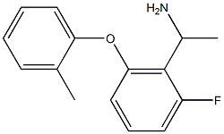 1-[2-fluoro-6-(2-methylphenoxy)phenyl]ethan-1-amine Structure