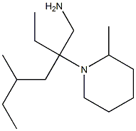 1-[3-(aminomethyl)-5-methylheptan-3-yl]-2-methylpiperidine Structure