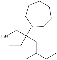 1-[3-(aminomethyl)-5-methylheptan-3-yl]azepane Structure