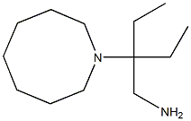 1-[3-(aminomethyl)pentan-3-yl]azocane,,结构式