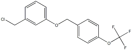 1-[3-(chloromethyl)phenoxymethyl]-4-(trifluoromethoxy)benzene