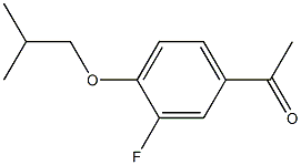 1-[3-fluoro-4-(2-methylpropoxy)phenyl]ethan-1-one
