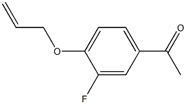 1-[3-fluoro-4-(prop-2-en-1-yloxy)phenyl]ethan-1-one