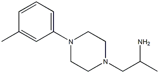 1-[4-(3-methylphenyl)piperazin-1-yl]propan-2-amine