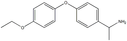 1-[4-(4-ethoxyphenoxy)phenyl]ethan-1-amine