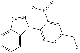 1-[4-(chloromethyl)-2-nitrophenyl]-1H-1,2,3-benzotriazole