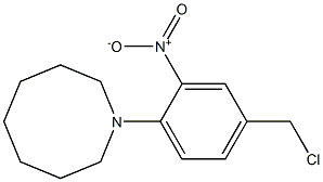 1-[4-(chloromethyl)-2-nitrophenyl]azocane|
