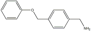 1-[4-(phenoxymethyl)phenyl]methanamine Structure