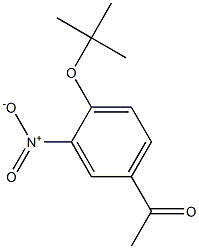 1-[4-(tert-butoxy)-3-nitrophenyl]ethan-1-one Structure