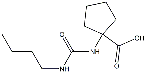 1-{[(butylamino)carbonyl]amino}cyclopentanecarboxylic acid