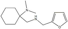 1-{[(furan-2-ylmethyl)amino]methyl}-N,N-dimethylcyclohexan-1-amine Structure