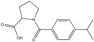 1-{[4-(propan-2-yl)phenyl]carbonyl}pyrrolidine-2-carboxylic acid