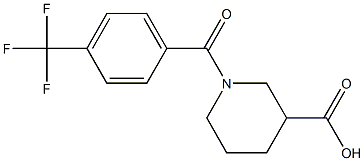 1-{[4-(trifluoromethyl)phenyl]carbonyl}piperidine-3-carboxylic acid