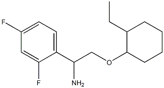 1-{1-amino-2-[(2-ethylcyclohexyl)oxy]ethyl}-2,4-difluorobenzene