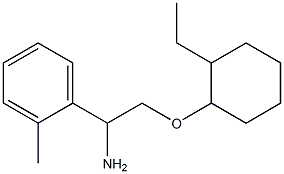 1-{1-amino-2-[(2-ethylcyclohexyl)oxy]ethyl}-2-methylbenzene