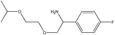 1-{1-amino-2-[2-(propan-2-yloxy)ethoxy]ethyl}-4-fluorobenzene