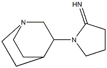  1-{1-azabicyclo[2.2.2]octan-3-yl}pyrrolidin-2-imine