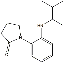 1-{2-[(3-methylbutan-2-yl)amino]phenyl}pyrrolidin-2-one