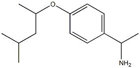 1-{4-[(4-methylpentan-2-yl)oxy]phenyl}ethan-1-amine