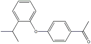 1-{4-[2-(propan-2-yl)phenoxy]phenyl}ethan-1-one