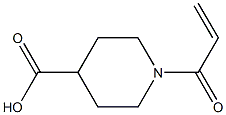 1-acryloylpiperidine-4-carboxylic acid Structure