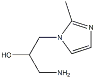 1-amino-3-(2-methyl-1H-imidazol-1-yl)propan-2-ol Structure