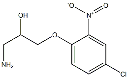 1-amino-3-(4-chloro-2-nitrophenoxy)propan-2-ol