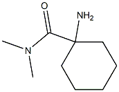 1-amino-N,N-dimethylcyclohexanecarboxamide Structure