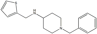  1-benzyl-N-(thiophen-2-ylmethyl)piperidin-4-amine