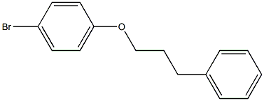 1-bromo-4-(3-phenylpropoxy)benzene Structure