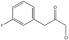 1-chloro-3-(3-fluorophenyl)acetone 结构式