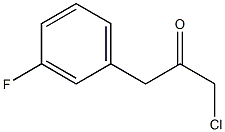 1-chloro-3-(3-fluorophenyl)acetone Struktur