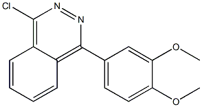 1-chloro-4-(3,4-dimethoxyphenyl)phthalazine Structure