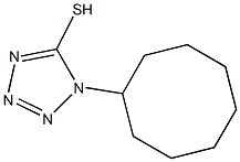1-cyclooctyl-1H-tetrazole-5-thiol Structure