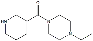 1-ethyl-4-(piperidin-3-ylcarbonyl)piperazine Structure