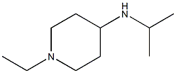 1-ethyl-N-(propan-2-yl)piperidin-4-amine Structure