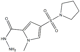 1-methyl-4-(pyrrolidin-1-ylsulfonyl)-1H-pyrrole-2-carbohydrazide