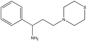 1-phenyl-3-(thiomorpholin-4-yl)propan-1-amine|