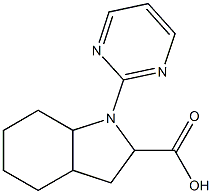 1-pyrimidin-2-yloctahydro-1H-indole-2-carboxylic acid|