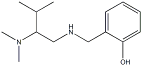 2-({[2-(dimethylamino)-3-methylbutyl]amino}methyl)phenol Structure