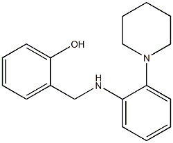 2-({[2-(piperidin-1-yl)phenyl]amino}methyl)phenol|