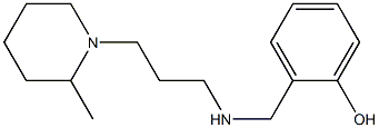 2-({[3-(2-methylpiperidin-1-yl)propyl]amino}methyl)phenol|