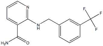 2-({[3-(trifluoromethyl)phenyl]methyl}amino)pyridine-3-carboxamide