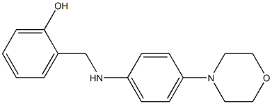 2-({[4-(morpholin-4-yl)phenyl]amino}methyl)phenol