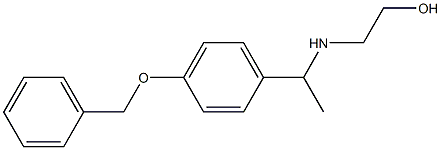 2-({1-[4-(benzyloxy)phenyl]ethyl}amino)ethan-1-ol|
