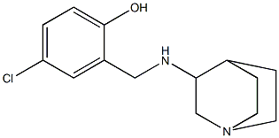 2-({1-azabicyclo[2.2.2]octan-3-ylamino}methyl)-4-chlorophenol