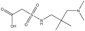  2-({2-[(dimethylamino)methyl]-2-methylpropyl}sulfamoyl)acetic acid