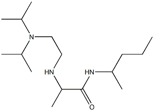 2-({2-[bis(propan-2-yl)amino]ethyl}amino)-N-(pentan-2-yl)propanamide|
